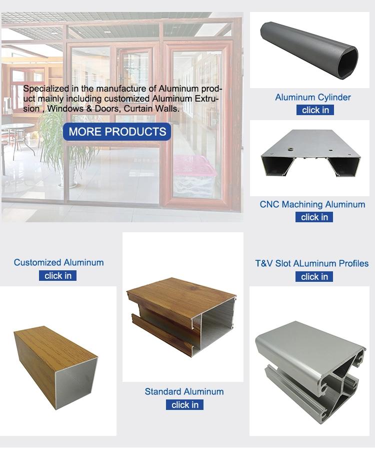 Bracket Connector Rail Track Impact Aluminum C Channel Extrusion