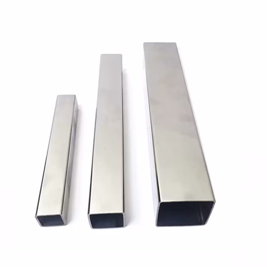 ASTM rund/quadratisch SS 201 304 316 310S 309S 409 904 430 6061 gebürstet/spiegelpoliert nahtlos/geschweißt Edelstahl/Aluminium/Kohlenstoff/verzinktes Rohr Preis